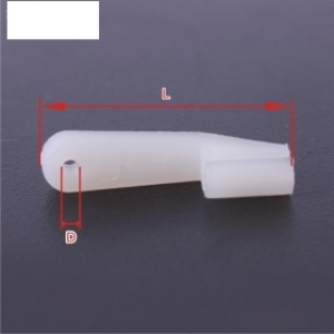 Plastic Push Rod connector Φ2×23mm×5×8 10pcs
